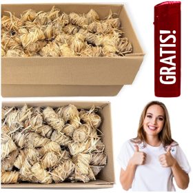    ACCENDINO PER CAMINO ACCENDINO PER GRILL STUFA LEGNA ECOLOGICA 1kg +GRATIS
