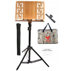  Leggio regolabile in bambù