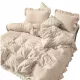 Set di Biancheria da Letto con Balza 200x220 - Eleganza e Comfort