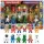  STATUINE STUMBLE GUYS SET DI 12 FIGURINE DI GIOCO + 8 CARTE STUMBLE GYUS PER UN FAN