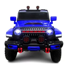    NUOVA AUTO JEEP A BATTERIA AUTO 4 POTENTI MOTORI RUOTE GONFIATE