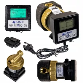   POMPA CIRCOLATORE ECO-ACS 15 + PROGRAMMA ELETTRONICO RISPARMIO ENERGETICO LCD
