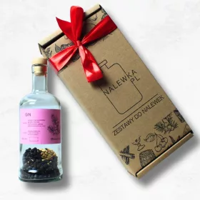    Un set regalo per realizzare tinture di Gin come regalo di Natale