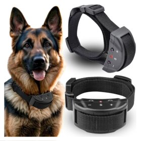    COLLARE ELETTRICO ANTI ABBAIO PER CANI, AUTOMATICO, EFFICACE, EFFICACE