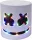  MASCHERA DJ HALLOWEEN LED MARS CAPPUCCIO IN SCHIUMA