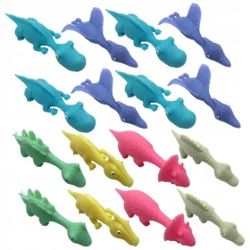    Giocattoli elastici per giochi volanti con dita di dinosauro