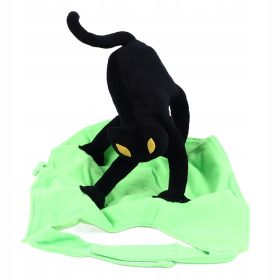    Costume da gatto di Halloween, vestito da festa carino e divertente