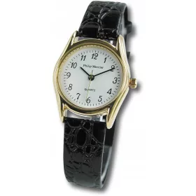    Orologio da donna PHILIP MERCIER SML07/A CINTURINO NERO classico