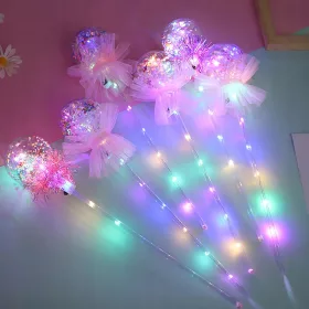    Sfera luminosa LED a forma di bacchetta magica per compleanni e Halloween