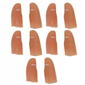    5 paia di luci di Halloween LED per adulti che illuminano i pollici gialli