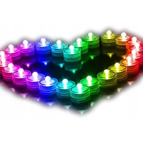  Candela in plastica, 2,5 cm