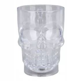    Luci colorate di Halloween a LED con tazza da teschio incandescente da 20 once 50mAh