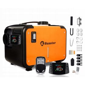    RISCALDATORE A GAS BENZINA WEBASTO SOFFIANTE A OLIO 8KW 12V DIESEL PARCHEGGIO