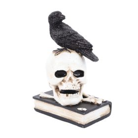    Figurina scheletro con colori vivaci e dettagli per la decorazione di Halloween