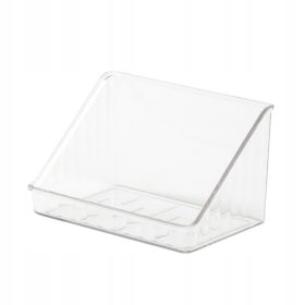    Mensola da bagno sospesa, trasparente, autoadesiva, acrilica