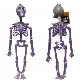    SCHELETRO UMANO SCHELETRO TESCHIO DECORAZIONE HALLOWEEN 33 cm