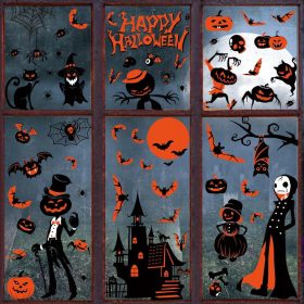    9x FOGLIO ADESIVI HALLOWEEN SET ADESIVI DECORAZIONI NATALIZI