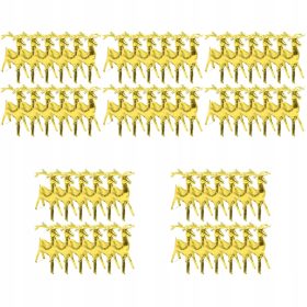  PALLONCINI CON CERVO, RENNA DELLE VACANZA, ALCE, FOIL