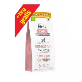    BRIT Care Dog Sustainable Sensitive Insect Fish 12 kg+2 cibo per cani gratuito