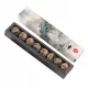  Un set di 8 tè in fiore in un'elegante confezione regalo