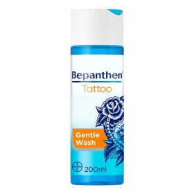   Gel Detergente Bepanthen Tattoo per la Cura della Pelle Tatuata, 200ml