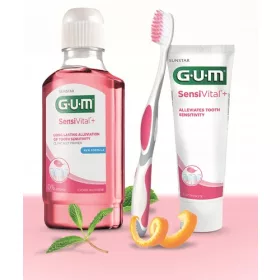  Spazzolino da denti GUM Pro Sensitive rosa