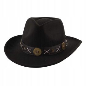    Cappello da cowboy occidentale Fashion Confortevole tesa larga