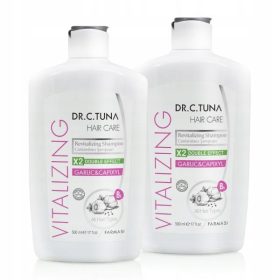    Farmasi Dott. C. Shampoo per capelli Tonno Vitalizzante 500 ml con aglio
