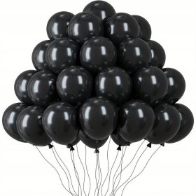  Palloncini neri Halloween -50 pz