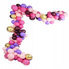    Set di palloncini in lattice di diversi colori con pompa per il compleanno dei bambini