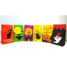  Buste di carta Halloween per dolci, snack, 60 pezzi, GRANDI