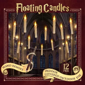    CANDELE DI CONTROLLO BACCHETTA MAGICA DI HALLOWEEN UTILIZZO HARRY POTTER 13 PZ