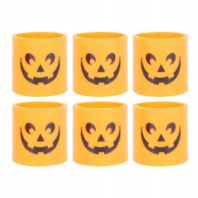  CANDELA DECORAZIONE HALLOWEEN PORTACANDELE LE