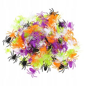    200 pezzi di ragni realistici che avvelenano i giocattoli del ragno