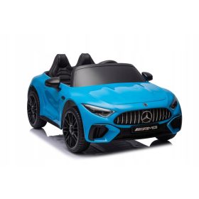    Auto a batteria Mercedes AMG SL63, blu, verniciata, assemblata