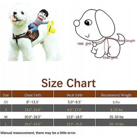    Costume da cane in stile cowboy con bambola e cappello per Halloween