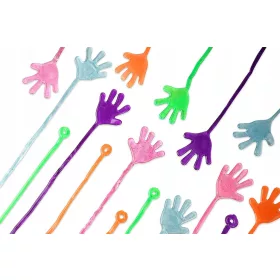  20 SLIME GLUTE STICKY HANDS ADESIVO PER MANI COLORATO