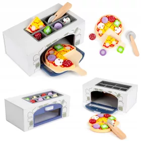    FORNO PER PIZZA A LEGNA CON ACCESSORI CUCINA PER BAMBINI ECOTOGIOCETTI