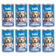  ALIMENTO UMIDO PER CANI CON POLLAME IN SALSA, LATTINA, 1250g, CARNE DI POLLAME, TUBI
