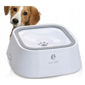    Ciotola per cani antispruzzo da 1 litro con rallentamento portatile antiscivolo