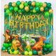  Set di palloncini compleanno decorativo tema dinosauro