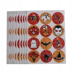  Adesivi di Halloween Sigillo Decorazione della vetrina