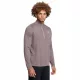  Maglia a maniche lunghe da allenamento Under Armour UA Tech Textured 1/2 Zip da uomo - marrone