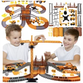  PISTA AUTOMOBILE PER BAMBINI GRANDE SET REGALO
