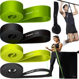    Fasce di resistenza Fasce da allenamento per esercizi fitness Set 5 pezzi 2-40 kg