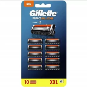   Cartucce di ricambio per rasoi Gillette Fusion5 Proglide Power, 10 pezzi