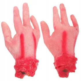    Mano artificiale per la decorazione della tavola da pranzo fantasma