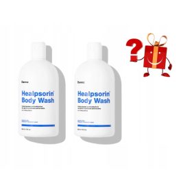   Gel Detergente DERMZ HEALPSORIN per Psoriasi e Dermatite - Doppio Pack 500ml ciascuno