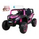  Auto 4x4 a batteria AUTO Buggy UTV 2000M Racing Rosa