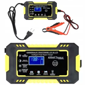  Caricabatterie intelligente LCD 12V / 6A